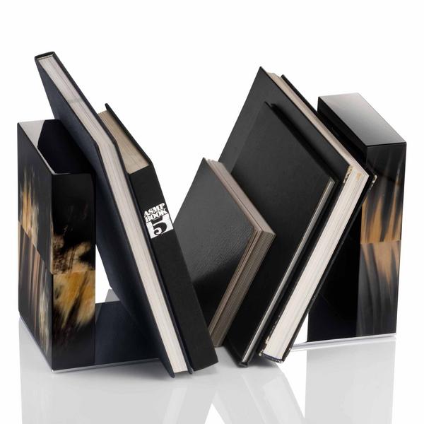 Arcahorn Igor bookends, set of 2, black