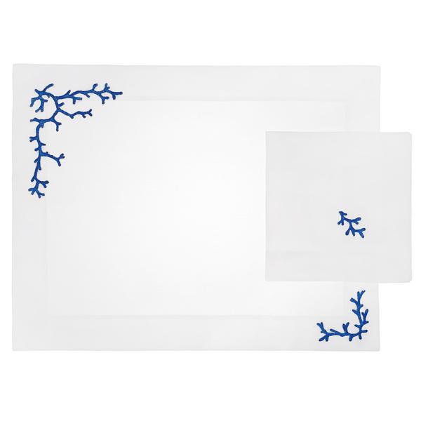 Eri Textiles Tischwäsche Koralle Marine