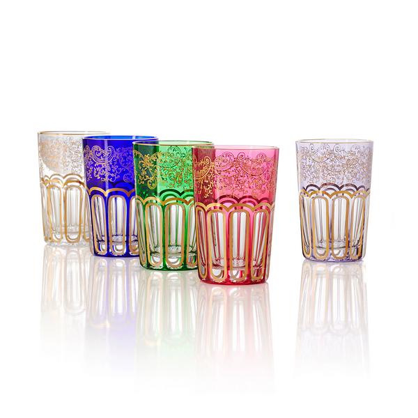 Saint-Louis Rabat tea glasses