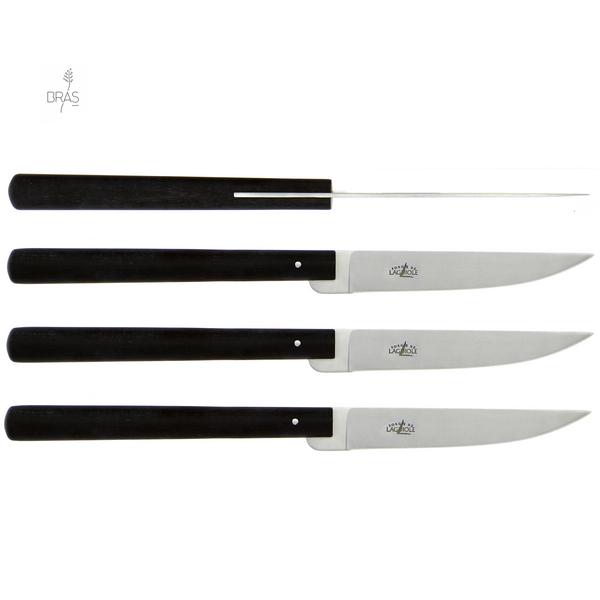 Forge de Laguiole Suquet dinner/steak knives by Sebastien Bras, set of 4