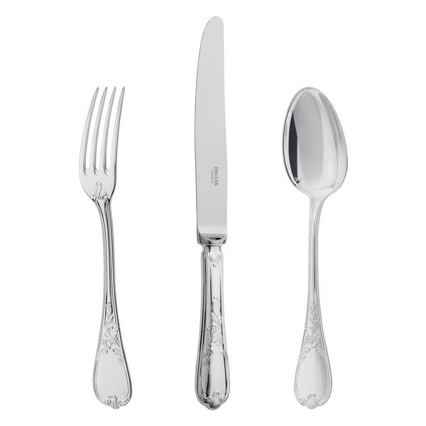Ercuis Du Barry cutlery, silverplated