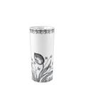 Gien Tulipes Noires vase, small
