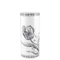 Gien Tulipes Noires vase, medium