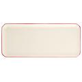 Gien Filets Rouge rectangular cake platter
