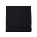 Eri Textiles Leinenservietten Uni schwarz, 6er-Set