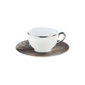 Raynaud Italian Renaissance Platinum breakfast cup and saucer
