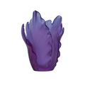 Daum Tulipe vase, h 17 cm, ultraviolet