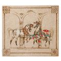 Gien Chevaux du Vent shallow dish