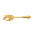 Christofle Marly fish serving fork, silverplated, gilded
