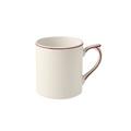 Gien Filets Bordeaux mug