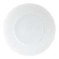 Bernardaud Twist White dinner plate