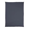 Christian Fischbacher Satin duvet cover, anthracite (095), 140 x 220 cm