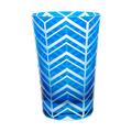 Artel Herringbone tumbler, azure