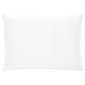 Christian Fischbacher Jersey pillow case, white (010), 40 x 80 cm