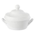 KPM Kurland Servierschüssel mit Deckel, weiß