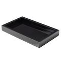 Arcahorn Iris lacquered tray, black