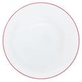 Raynaud Monceau Red dinner plate, large
