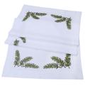 Eri Textiles Leinenläufer Weihnachtszweige