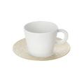 Bernardaud Ecume Mordoré coffee/tea cup and saucer