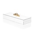 Giobagnara Champagne box rectangular, low, white