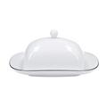 KPM Urbino Canto butter dish with lid