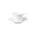 KPM Berlin Teetasse mit Unterteller, weiß