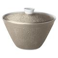 Raynaud Minéral Irisé Grey soup tureen