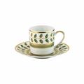 Bernardaud Constance single espresso cup and saucer