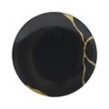 Bernardaud Kintsugi Coal Black dessert plate