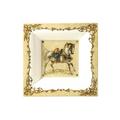 Gien Chevaux du Vent deep square bowl