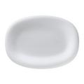 Fürstenberg Fluen - White oval platter, small