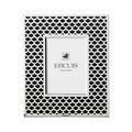 Ercuis Calypso picture frame, silverplated, photo size 9 x 13 cm (3.5'' x 5'')