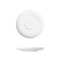 Sieger by Fürstenberg Stella Satin White saucer, coup-shaped, suitable for single espresso cup