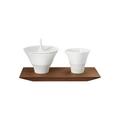 Hering Berlin Pulse Milch & Zucker-Set auf Tablett