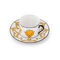 Pinto Jaipur Yellow Teetasse mit Unterteller