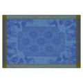 Le Jacquard Francais Platzset Jardin d'Orient, blau