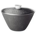 Raynaud Minéral Irisé Dark Grey soup tureen