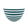 J.L Coquet Hémisphère Persian Blue Stripe salad bowl, large