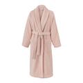 Le Jacquard Francais Caresse bathrobe, pink, size L
