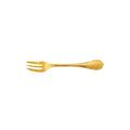 Christofle Marly cake fork, silverplated, gilded