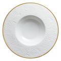 Raynaud Italian Renaissance Weiß mit Goldrand Teller tief mit Fahne