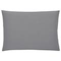 Christian Fischbacher Satin pillow case, slate (225), 40 x 80 cm