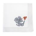 Eri Textiles Drachenservietten grau, 6er-Set