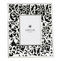 Ercuis Insolent picture frame, silverplated, photo size 13 x 18 cm (5'' x 7'')