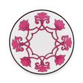 Alberto Pinto Jaipur Pink dessert plate