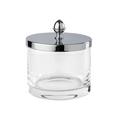 Cristal et Bronze Cristallin jar, large, chrome