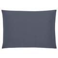 Christian Fischbacher Jersey pillow case, anthracite (095), 40 x 80 cm