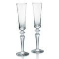 Baccarat Mille Nuits Flutissimo Champagne flutes, clear, set of 2