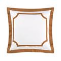 Yves Delorme Haussman pillow case, camel, 65 x 65 cm