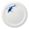 Hering Berlin Ocean flat round platter, motif kojfish